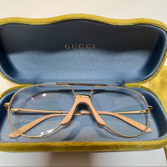 Women GUCCI Aviator Sunglasses